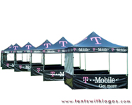 10 x 10 Pop Up Tents - Tmobile